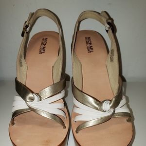 Michael Kors Sling Back Platforms, Size 9